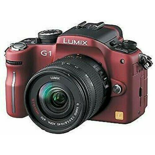 Lumix Dmc-G1 - Rouge + Panasonic Lumix G Vario 14-45Mm F/3.5-5.6 F/3.5-5.6