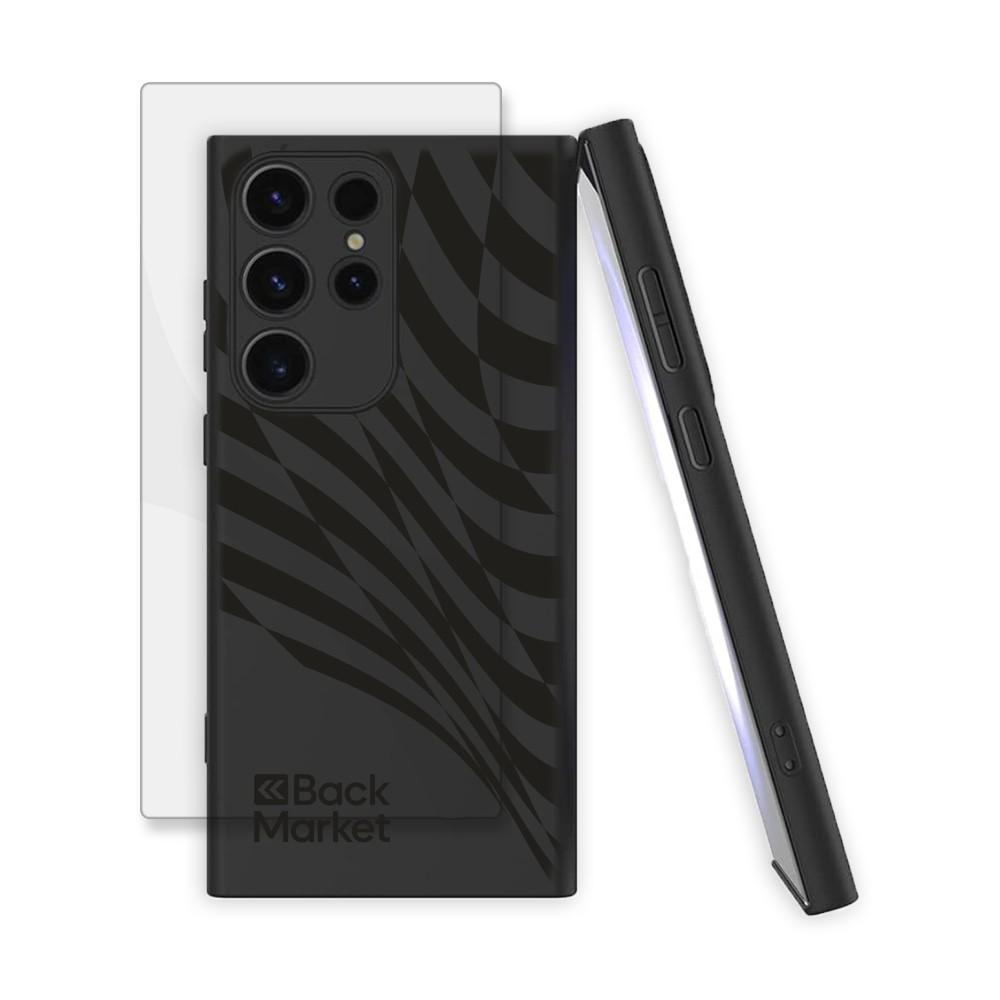 Acheter Coque Back Market Galaxy S23 Ultra et écran de protection - Plastique recyclé - Noir Reconditionné - 18,99 € Coque Back Market Galaxy S23 Ultra et écran de protection - Plastique recyclé - Noir Reconditionné - Back Market reconditionné disponible sur Backmarket