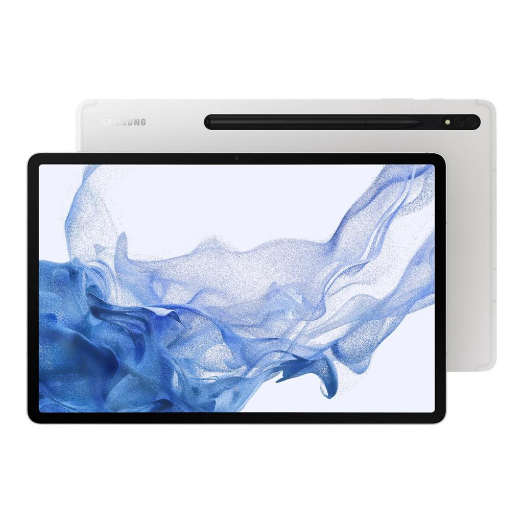 Samsung Galaxy Tab S8+ 256GB - Silver - Wi-Fi + 5G