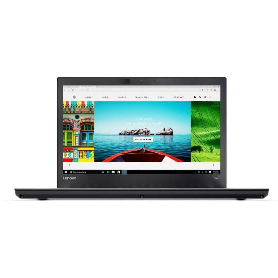 Lenovo ThinkPad T470 14" Core i5 2 GHz - SSD 256 GB - 8GB Tastiera Francese