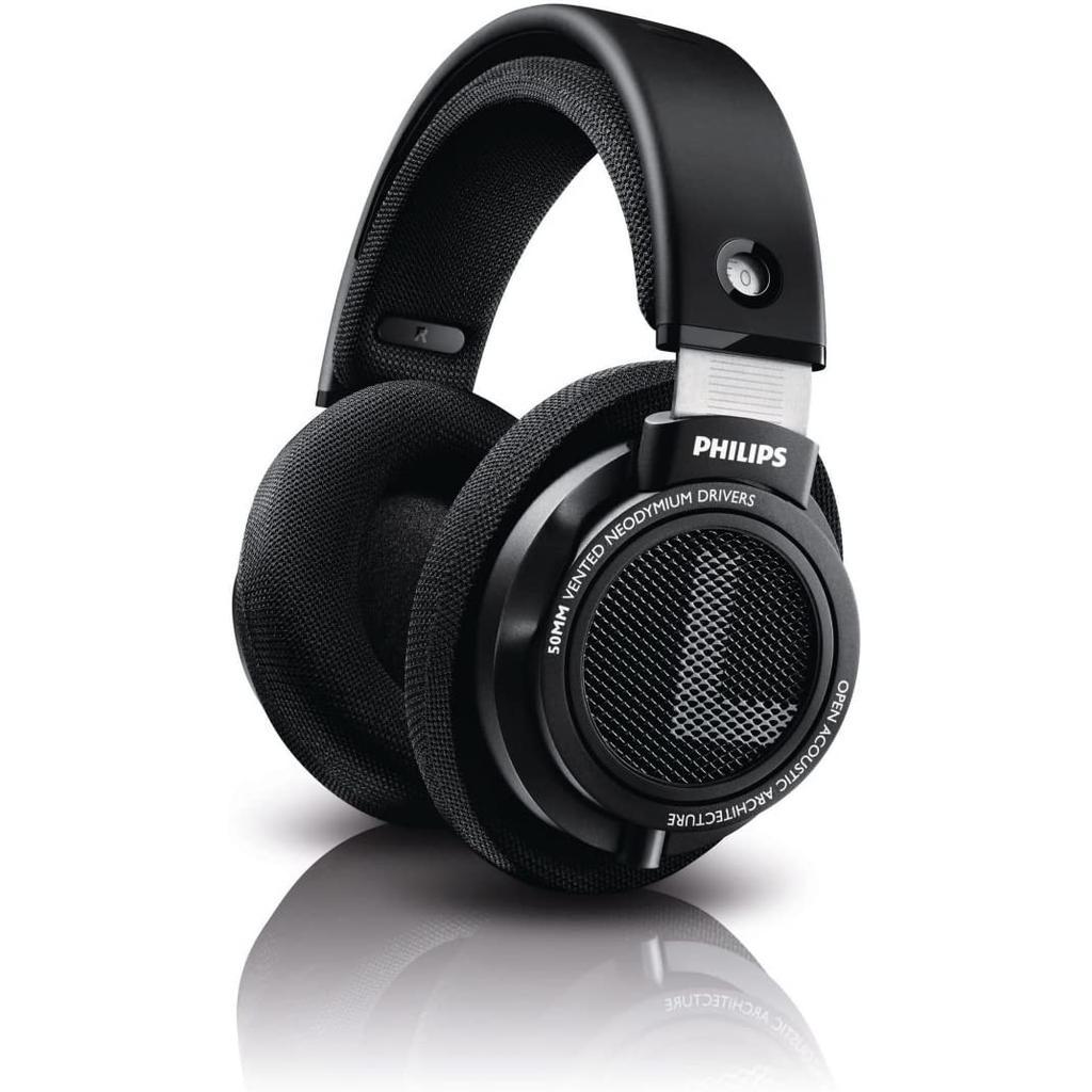 Philips SHP9500-RB Headphone with microphone - Black | Back Market