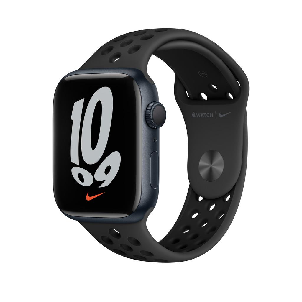 Apple Watch (Series 7) 2021 GPS 45 mm Aluminium Noir minuit