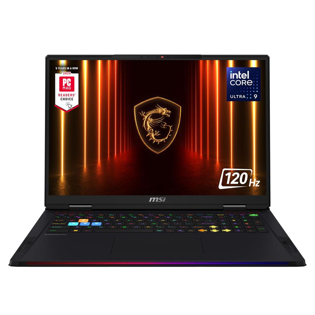 Msi Raider 18 Hx Ai A2Xwig-275Pt 18" Core Ultra 9 2.8 Ghz - SSD 1 Tb - 32 Go - Nvidia Geforce Rtx 5080 Qwerty - Portugais