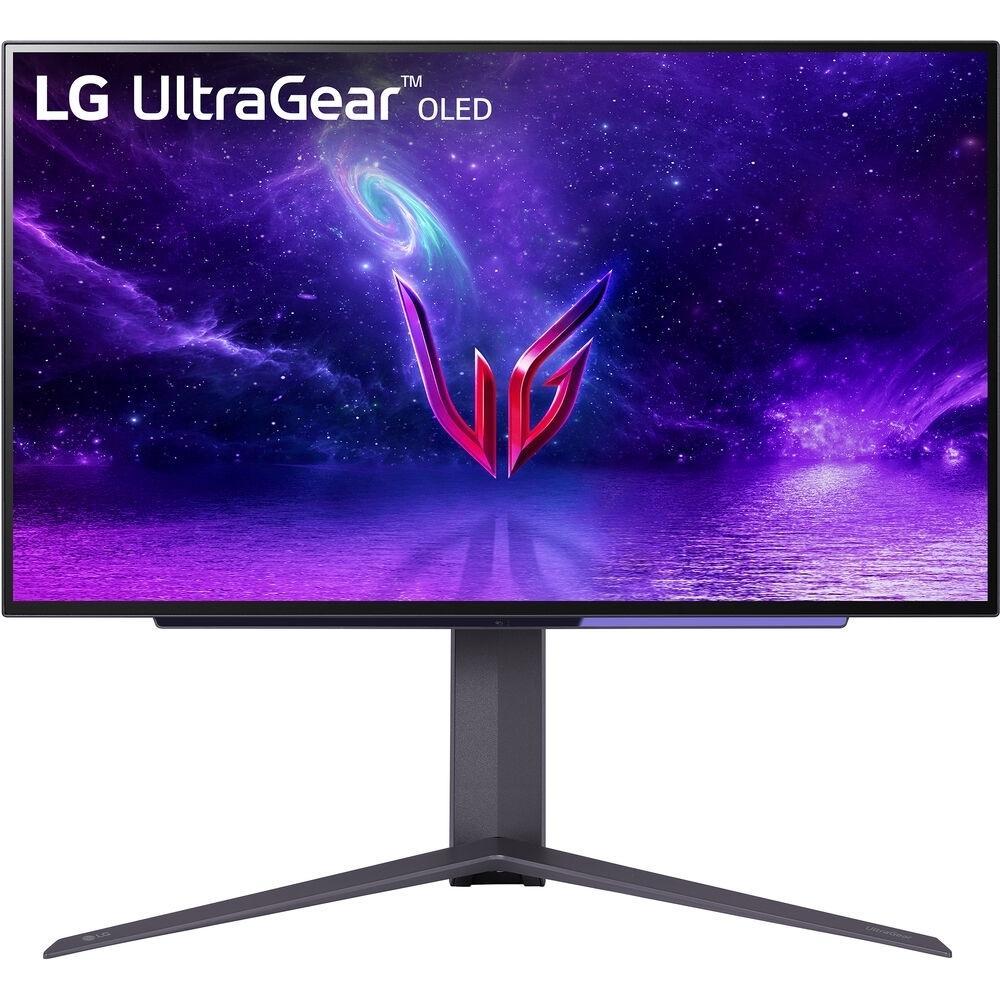 LG 27-inch Monitor 2560 x 1440 OLED (UltraGear 27GR95QE-B) | Back