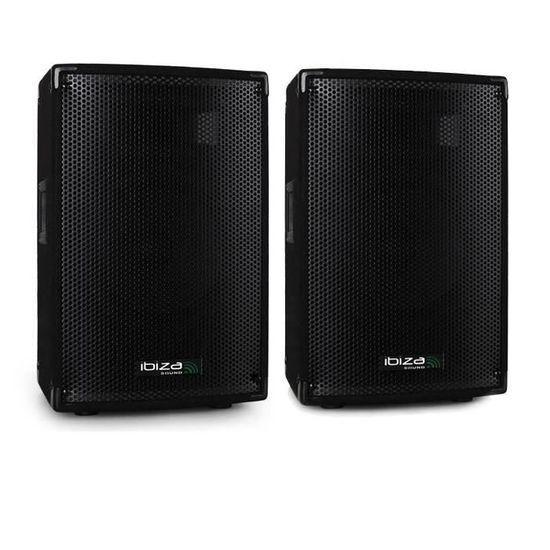 Enceinte Ltc Pack Karaoké Ampli Atm 2000 2 Enceintes + Micros