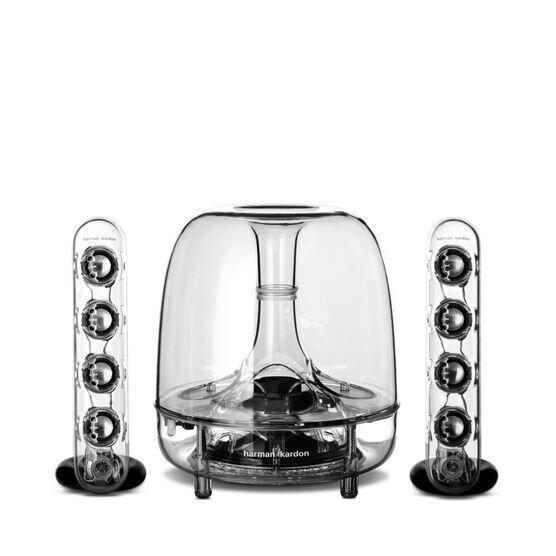 Enceinte Bluetooth Harman Kardon Soundsticks Wireless - Transparent - Reconditionné Harman Kardon sur Backmarket
