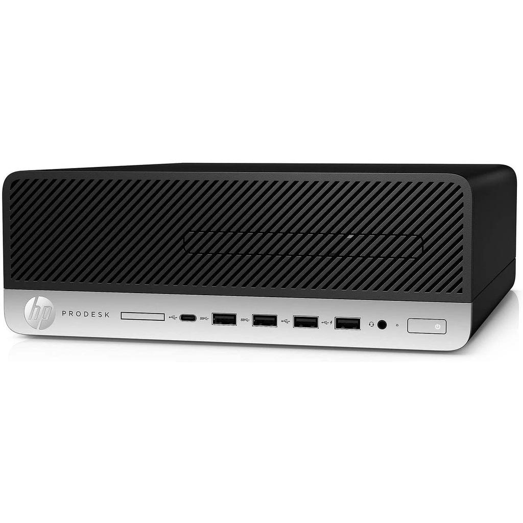 HP Prodesk 600 G4 Sff Pentium Gold 3 Ghz - SSD 128 Go + Hdd 128 Go Ram 16Go