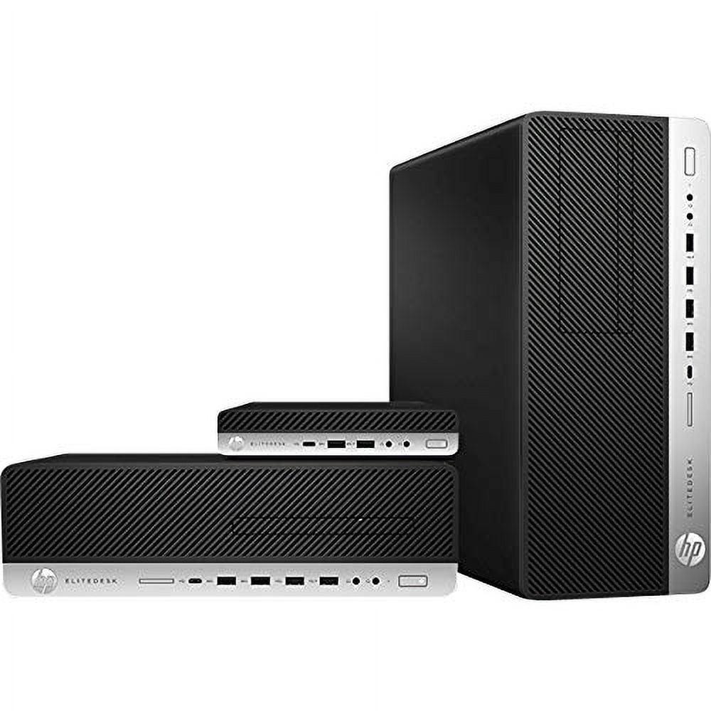 HP EliteDesk 800 G5 Core i5 2.2 GHz - SSD 256 GB RAM 16GB | Back