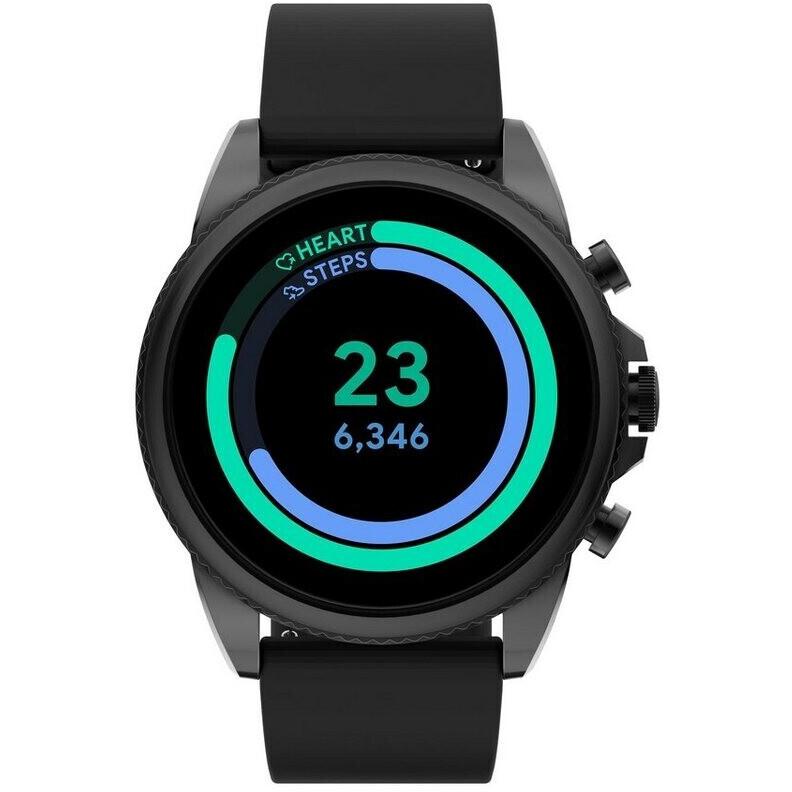 Montre Fossil Cardio Gps Gen 6 - Noir