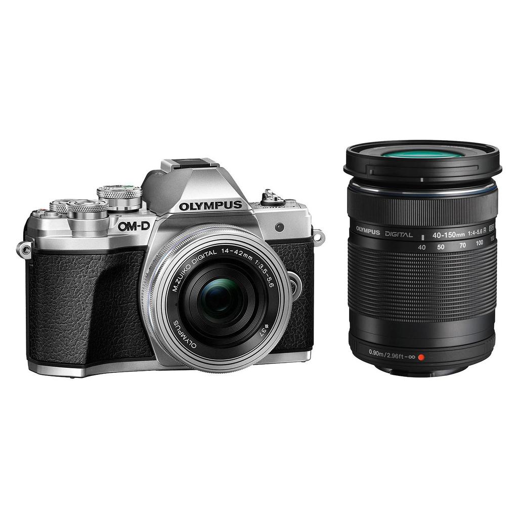 Hybride - Olympus Om-D E-M10 Mark III - Noir+ Olympus M.Zuiko Digital Ed 14-42Mm F/3.5-5.6 + M.Zuiko Digital Ed 40-150Mm F/4.0-5.6
