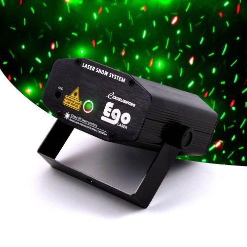 Accessoires Audio Lytor Party Night 5 Effets Festinight 3 Ovni Led Rvb + 2 Las Jeux De Lumières Ego Rouge/Vert