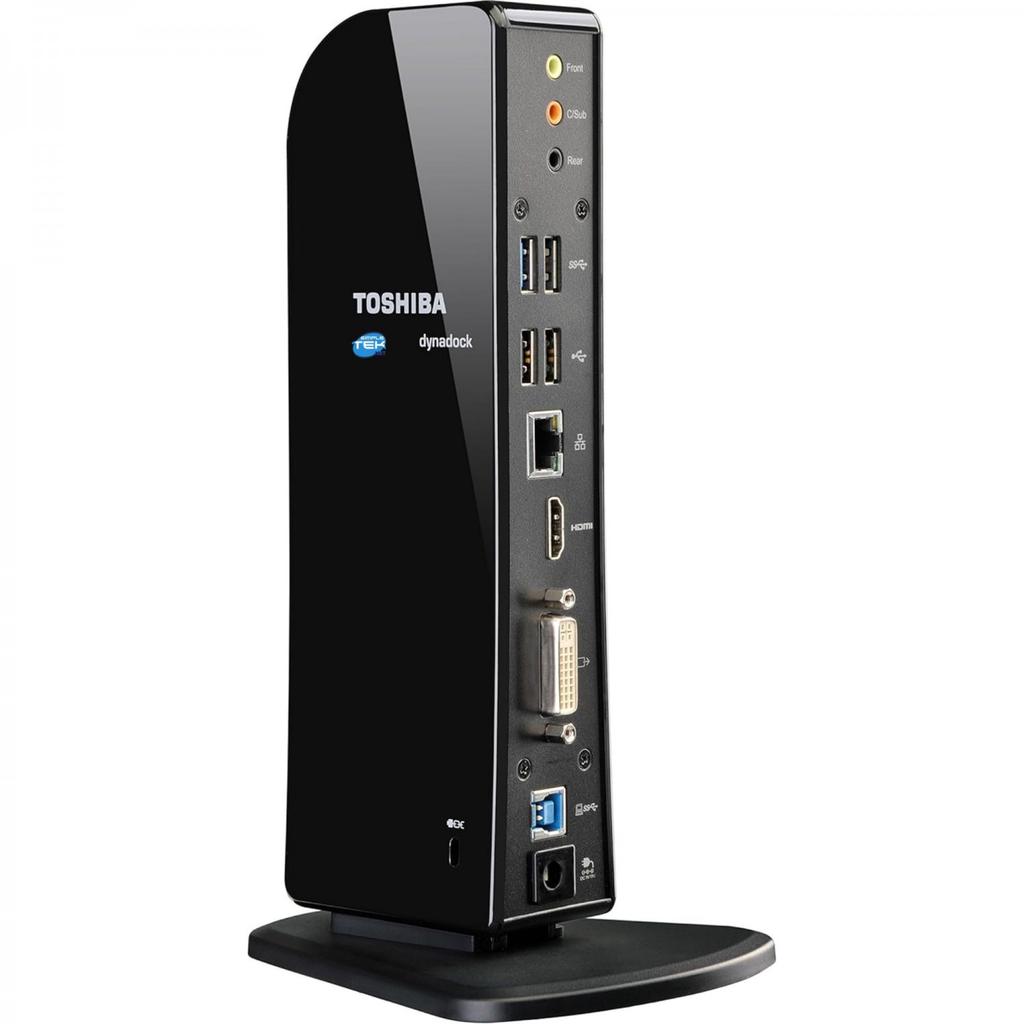 Station D'Accueil Toshiba Dynadock U3.0 - Dvi, Hdmi, Usb, Lan, Rj-45