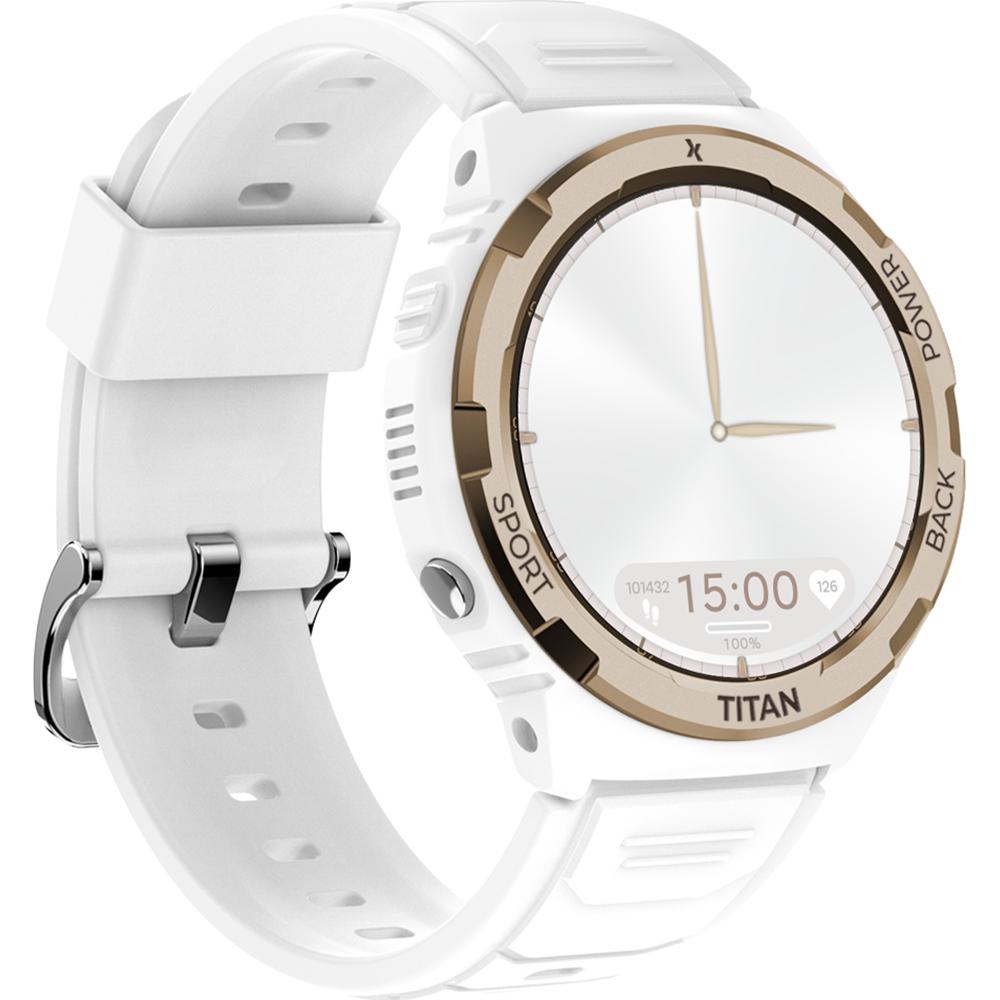 Montre Cardio Gps Montre Connectée Fw100 Blanche Maxcom - Blanche