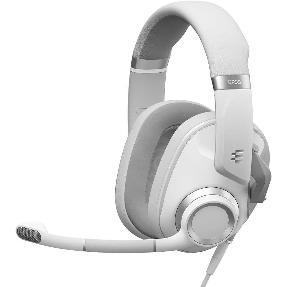 Casque Réducteur De Bruit Gaming Filaire Avec Micro Epos H6Pro - Blanc