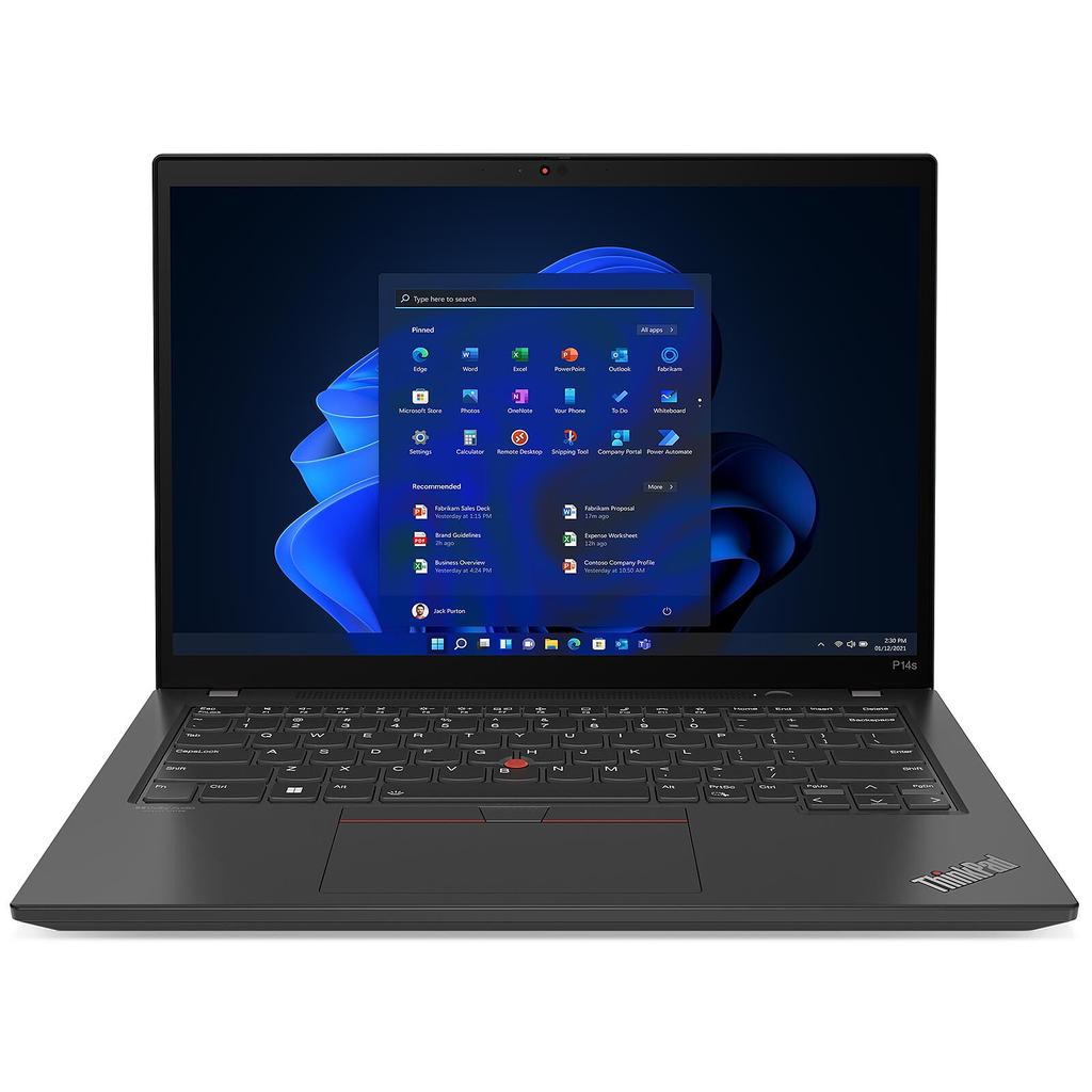 Lenovo Thinkpad P14S G4 14" Ryzen 7 3.3 Ghz - SSD 512 Go - 16 Go Qwerty - Anglais
