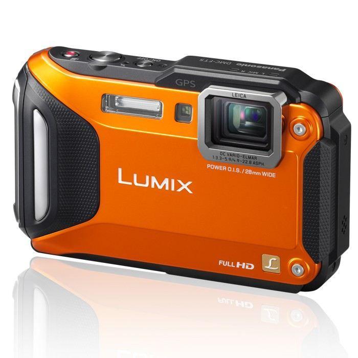 Compact Lumix Dmc-Ft5 - Orange + Panasonic Leica Objectif À Zoom - 4.6? Zoom - 4.9 - 22.8 Mm - F/3.3-5.9