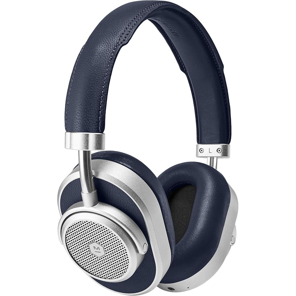 Master & Dynamic Casque Réducteur De Bruit Sans Fil Avec Micro Master & Dynamic Mw65 - Bleu Marine/Noir