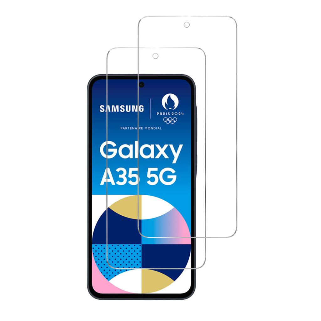 Écran De Protection Samsung Galaxy A35 5G Verre Trempé - Verre Trempé - Transparent