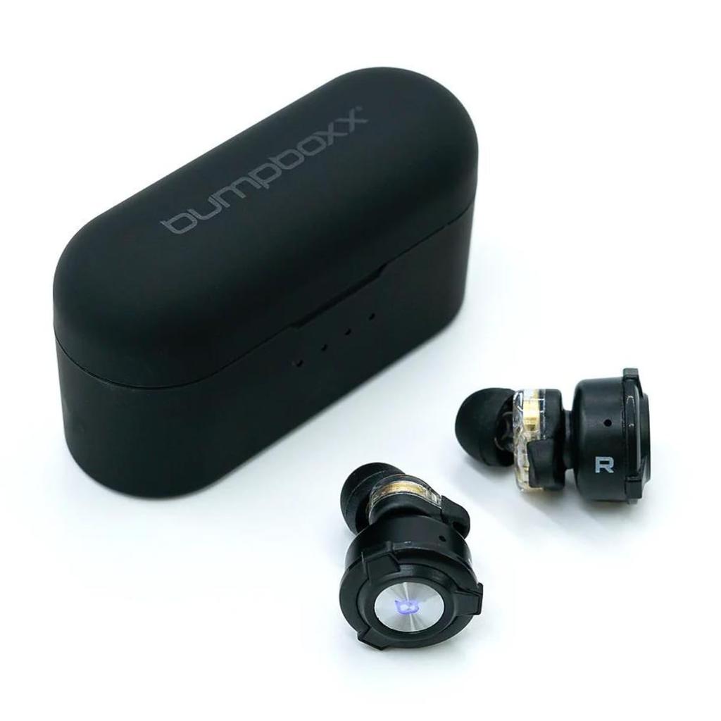 Bumpboxx Bumpbuds Wireless Earbud Noise-Cancelling Bluetooth Earphones - Black