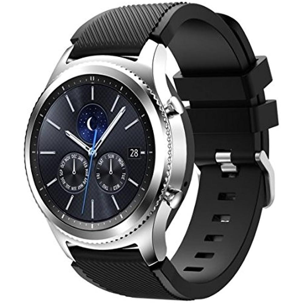 Samsung Smart Watch Galaxy Gear S3 Classic HR GPS Silver Back Market