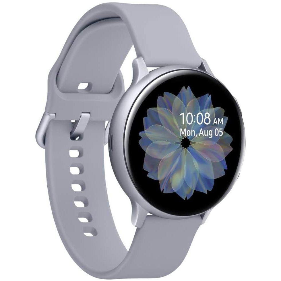 Smart Watch Samsung Cardiofrequenzimetro GPS Galaxy Watch Active 2 SM-R820 - Argento