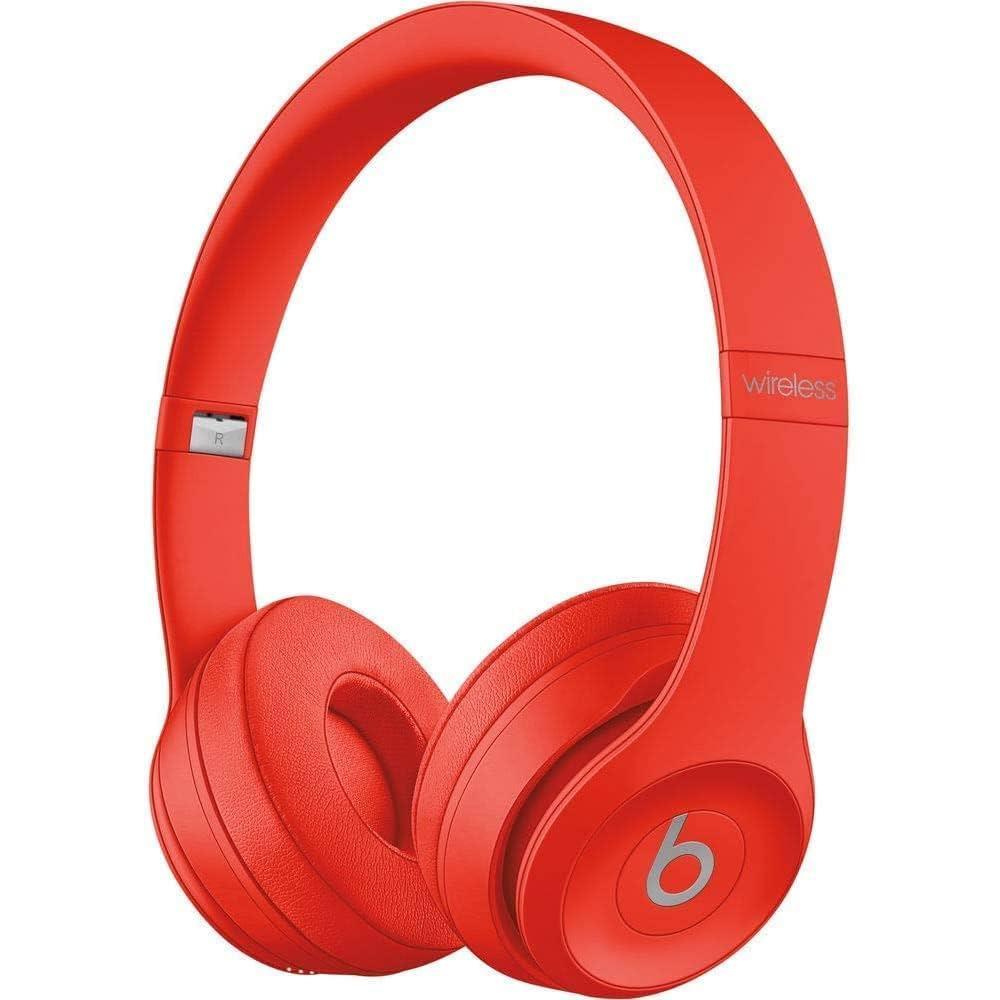 Beats SOLO3 MX472LL/A Headphone Bluetooth with microphone - Red