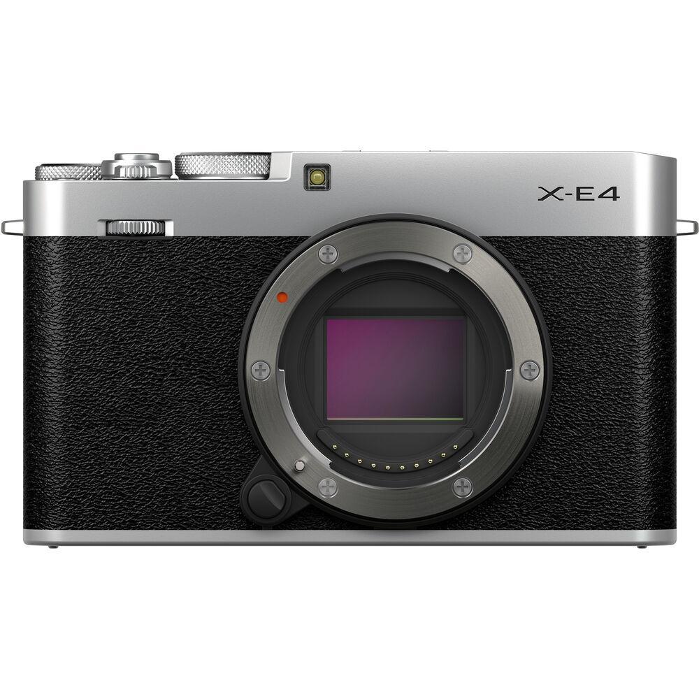 FUJIFILM Appareil photo Hybride  X-E4 boitier nu Argent 
