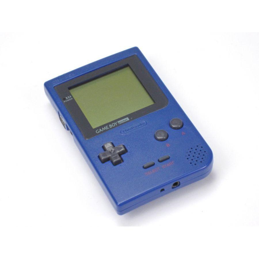 Nintendo Game Boy Fat bleue – Révisée – Pokémon Bleu + câble link - Consoles