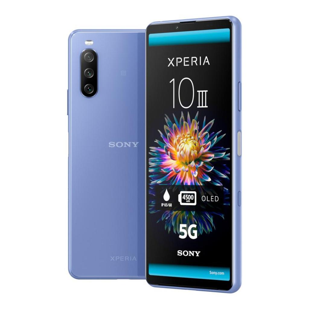 SONY Xperia 10 III 本体 青色 Sony Xperia 10 III 128GB - ブルー - Simフリー 【整備済み再生