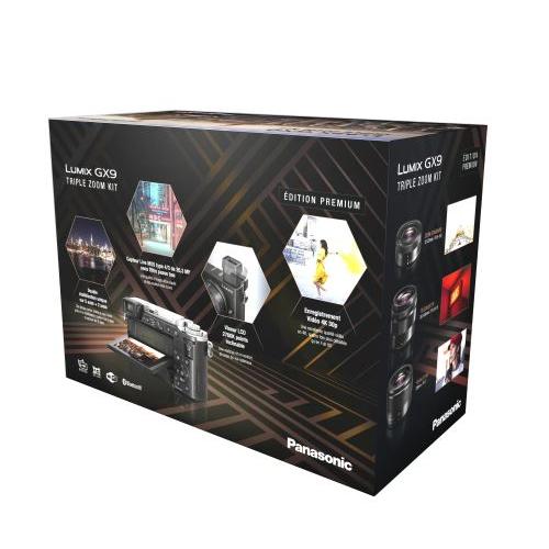 Panasonic Autre Lumix Gx9 Triple Zoom Kit - Noir