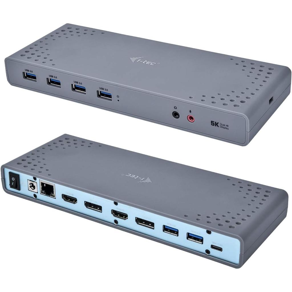 Station D'Accueil I-Tec Usb 3.0/Usb-C 5K/2X 4K Station D'Accueil