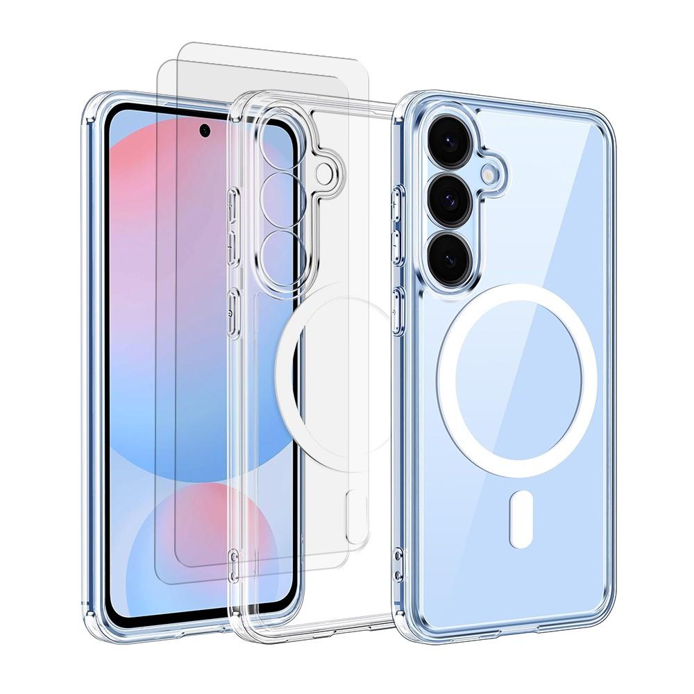 Coque Galaxy S25 et 2 écrans de protection - TPU - Transparent Reconditionné - N/A reconditionné disponible sur Backmarket