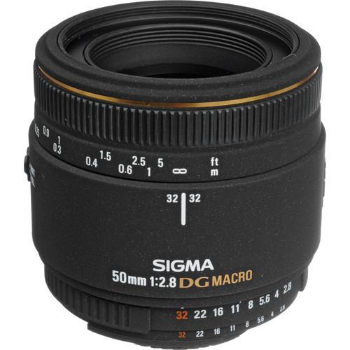 Objectif Sigma F 50Mm F/2.8 Ex Dg Macro Autofocus F 50Mm F/2.8