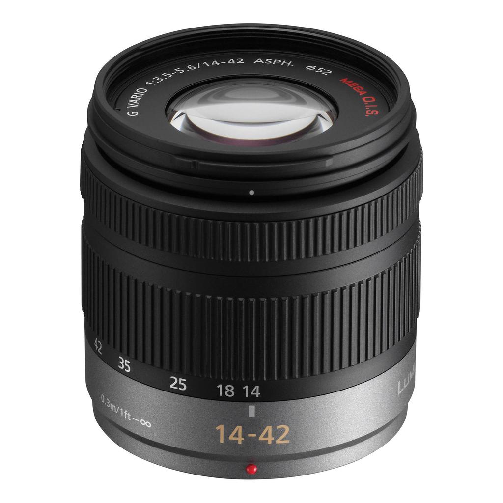 Lumix DMC-GF2 - Preto + Panasonic Lumix G Vario 14-42mm f/3.5-5.6