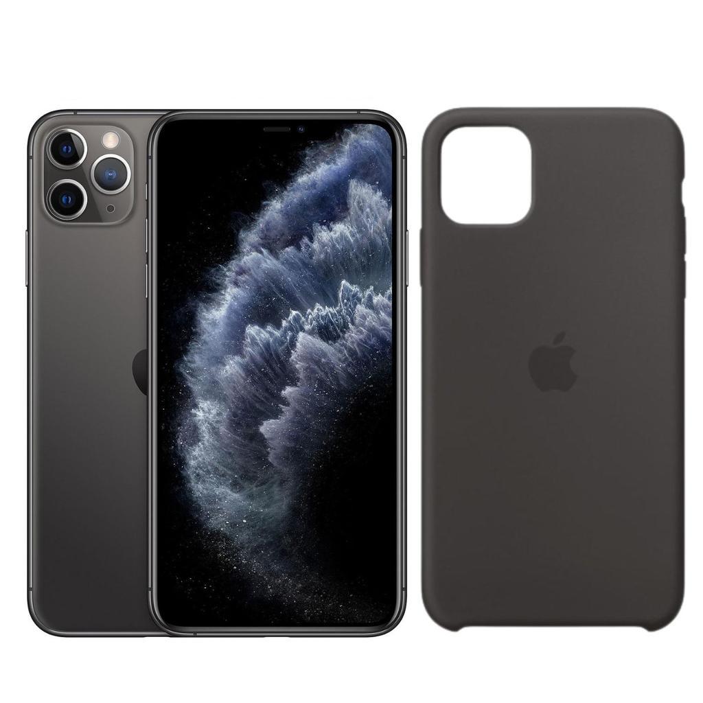 Pack iPhone 11 Pro + Funda Apple (Negro) 64GB Gris Espacial Libre