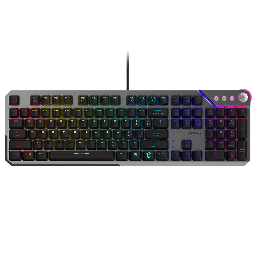 Clavier Msi Azerty Français Rétroéclairé Strike 600 Silent