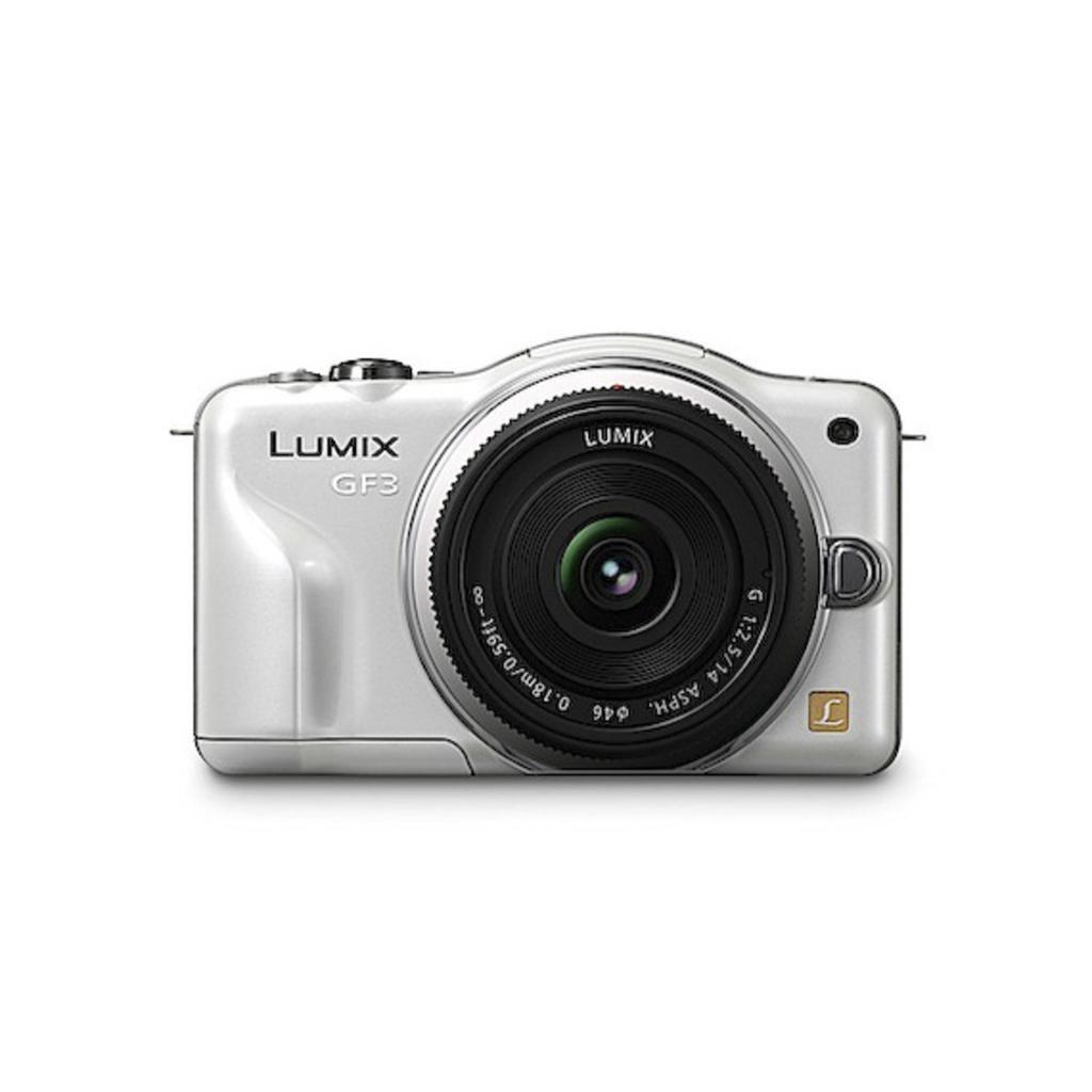 Gf3 - Blanc + Panasonic Panasonic Lumix G Vario 14-42Mm / F3.5-5.6 II Asph F/3.5-5.6