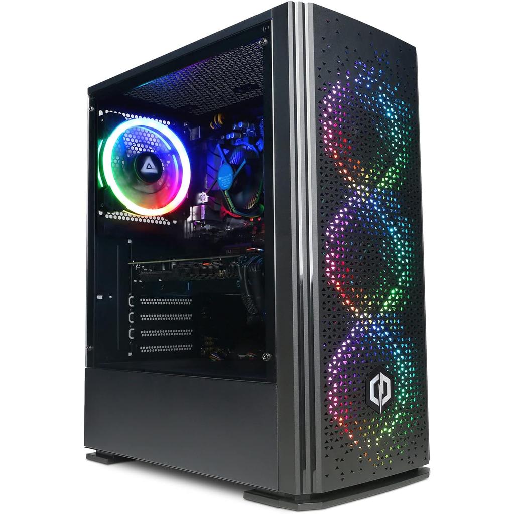 Cyberpowerpc Wyvern Ryzen 5 3.6 Ghz - SSD 512 Go - 16 Go - Nvidia Geforce Rtx 3050