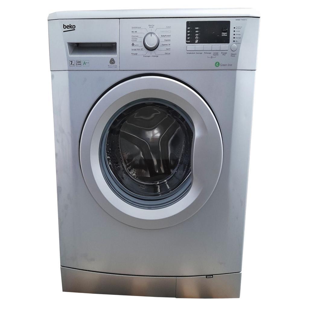 Beko WMB71433S Freestanding washing machine Front load Back Market