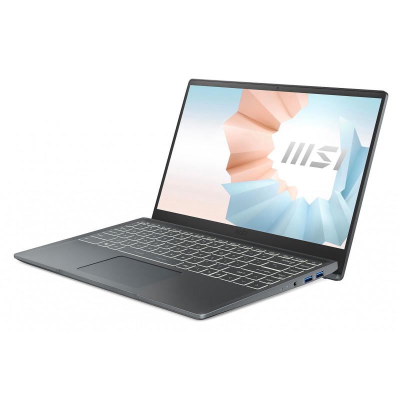 Msi Modern 14 Ms-14J1 Core i7 1355U 14" Core i7 1.7 Ghz - 512 Go SSD - 16Go Qwertz - Allemand