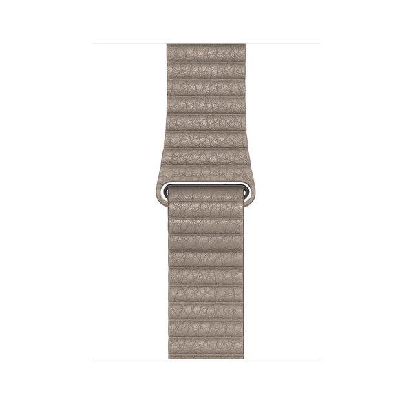 Apple Watch Leather Loop 44mm - Stone - M