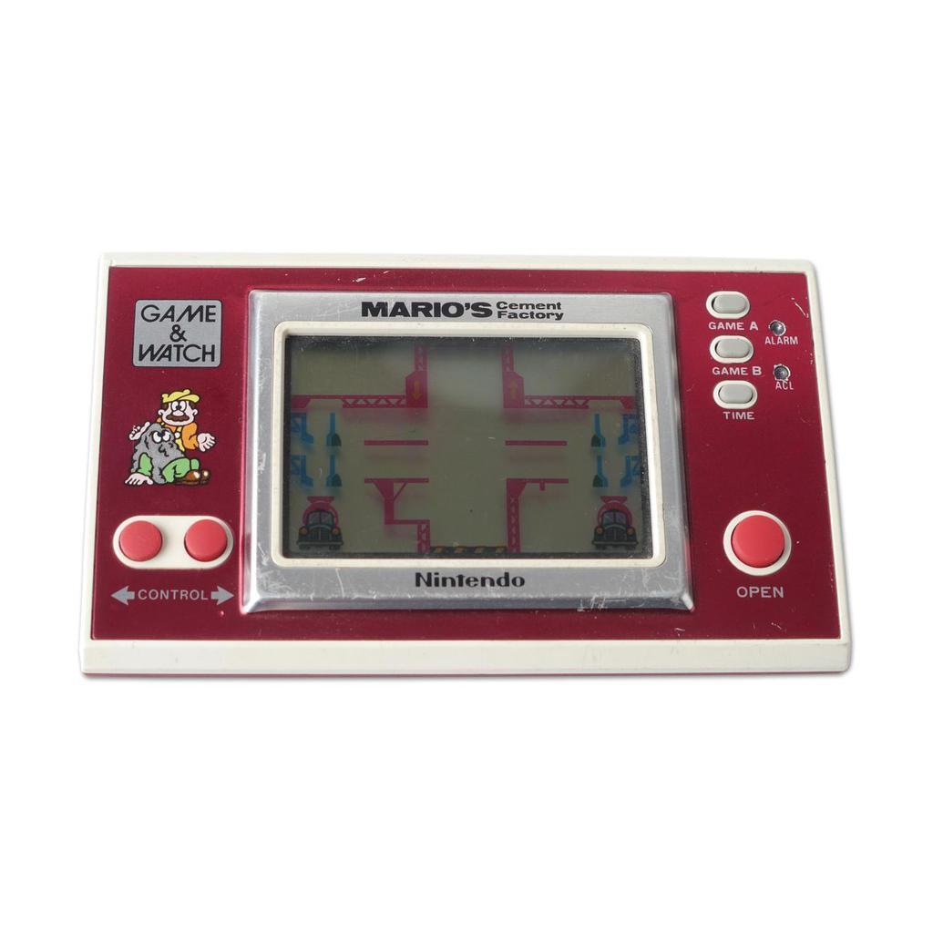 Nintendo Game & Watch Mario's Cement Factory ML-102 - Vermelho | Back ...