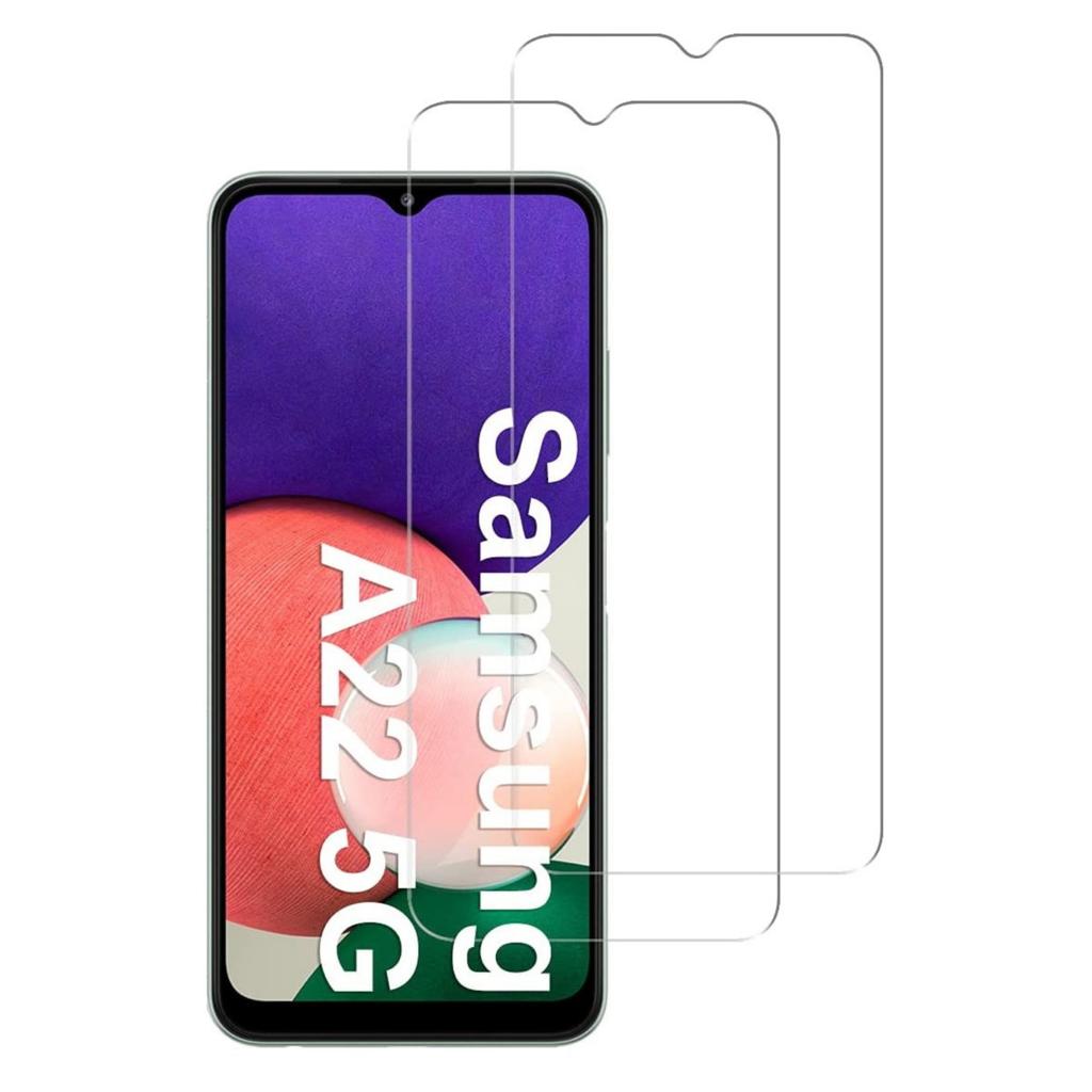 Écran De Protection Samsung Galaxy A22 5G Verre Trempé - Verre Trempé - Transparent