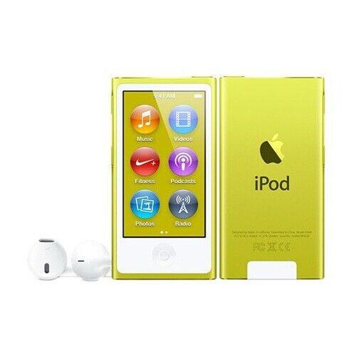 iPod nano 第7世代 イエロー ＆Apple純正イアホン付き 840a9514-c8ae-46e6-bab9-