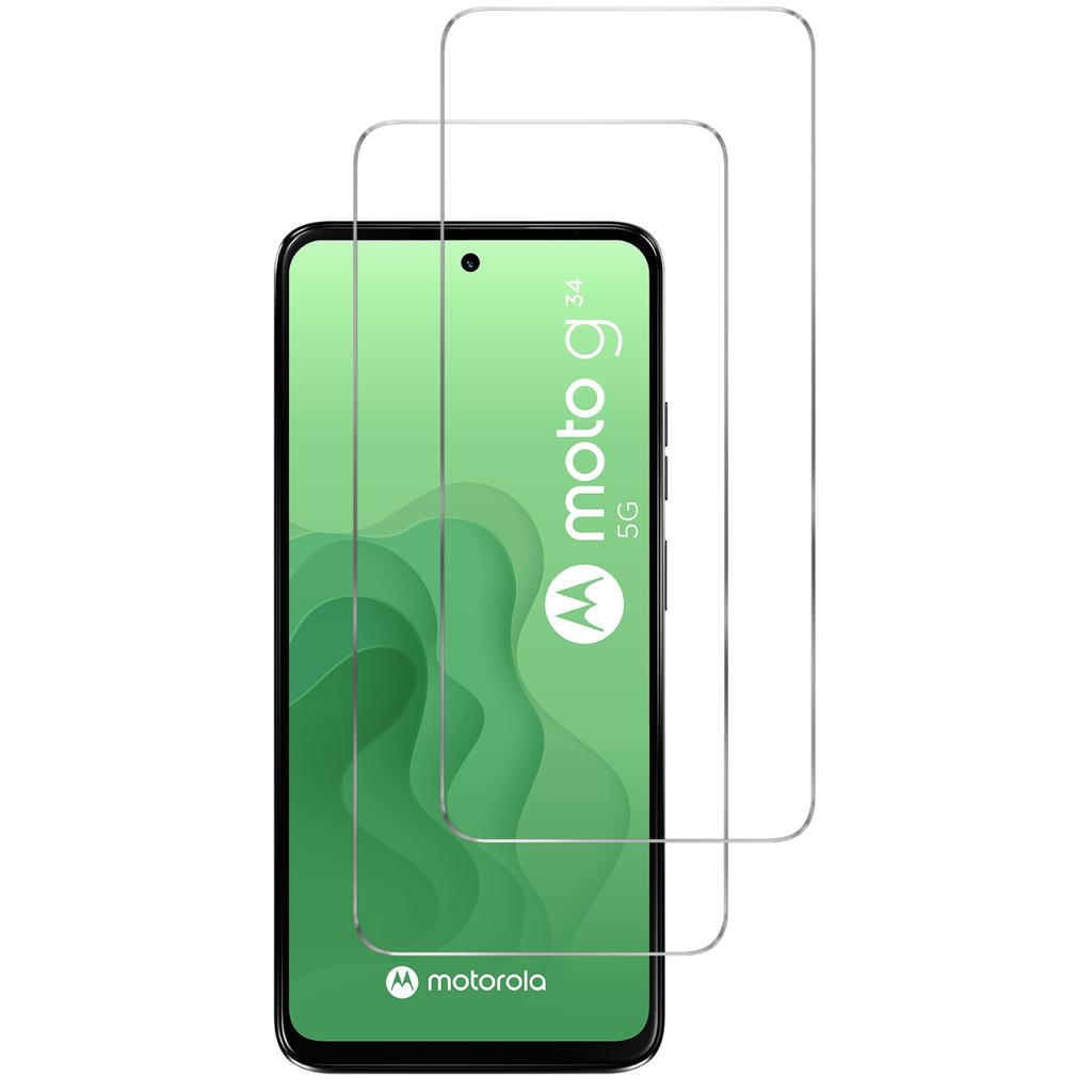 Écran De Protection Motorola Moto G34 5G Verre Trempé - Verre Trempé - Transparent