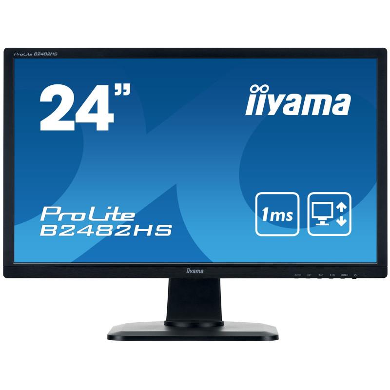 Écran 24" Led Iiyama Prolite B2482Hs