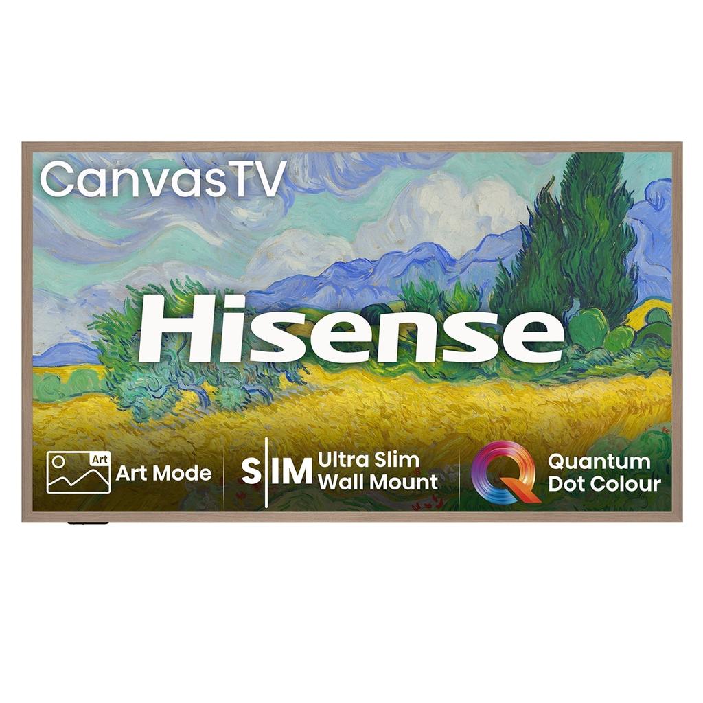 TV Hisense QLED Ultra Hd 4K 140 Cm 55S7Nq Canvas
