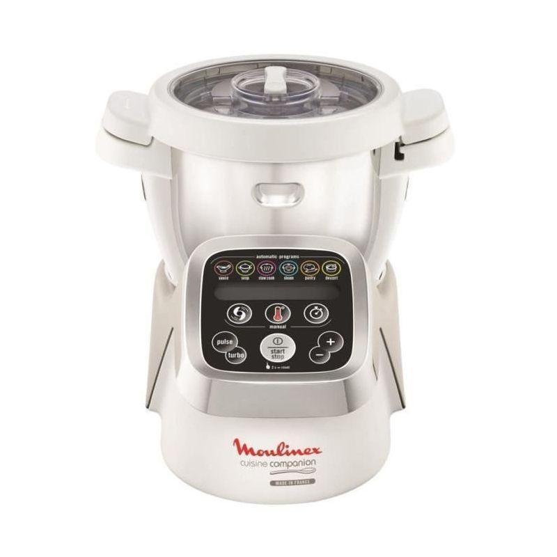 Procesador de alimentos multifunción Moulinex HF800A13 4.5L - Blanco