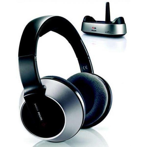 Casque Philips Shc8525 - Noir/Argent