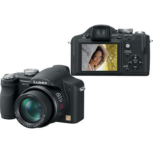 Kompakt Kamera Lumix DMC-FZ8 - Schwarz + Leica Panasonic DC Vario 